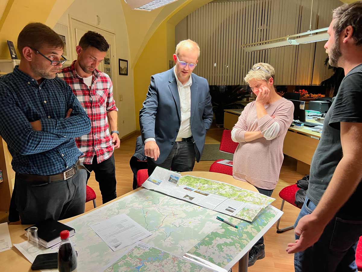 Projekt: Digitale Kartierung Radwegenetz
